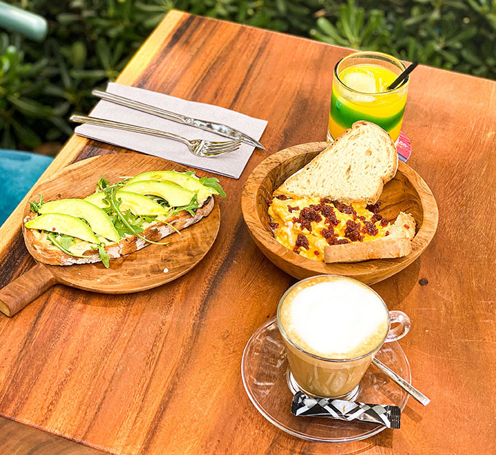 Carta de desayunos - La Bandideta Granadella Beach Bar | Cala La Granadella | Jávea (Alicante)